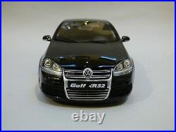 118 Otto Volkswagen VW Golf R32 Mk5 Black Toy Model Collectible Car New Boxed