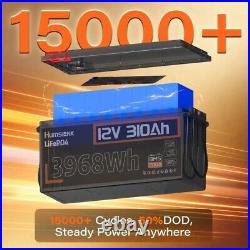 12V 310Ah LiFePO4 Lithium Battery 200A BMS Deep Cycle For RV Solar Boat Off-grid 12V 310Ah LiFePO4 Lithium Battery 200A BMS Deep Cycle For RV Solar Boat Off-grid