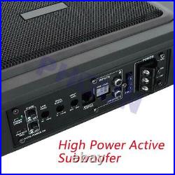 12V 600W Car Subwoofer Box Amplifier Bass Boost LowPass HiFi Sound Audio Speaker