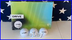 (12) Brand New in Box LIV Logo Golf Balls Vice Drive White 1 Dozen Vice Golf