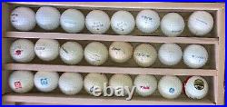 150 Vintage Golf Balls (see photos) Display Case NOT Included. 26NOV2024