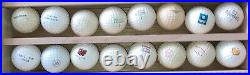 150 Vintage Golf Balls (see photos) Display Case NOT Included. 26NOV2024
