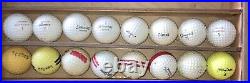 150 Vintage Golf Balls (see photos) Display Case NOT Included. 26NOV2024