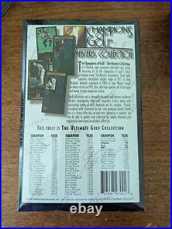 1934-1997 Champion Of Golf The Masters Collection Factory Sealed Tiger Woods