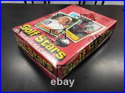 1981 Donruss GOLF STARS Wax Box 36 Packs BBCE Sealed