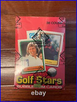 1981 Donruss GOLF WAX BOX 36 Unopened Packs BBCE SEALED WRAPPED L188