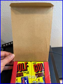 1981 Donruss Golf Box. 36 Packs. Jack Nicklaus Rookie. Clean