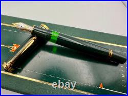 1996 Pelikan M800 Golf Limited Edition Fountain Pen F 18k New In Box 1996 Pelikan M800 Golf Limited Edition Fountain Pen F 18k New In Box