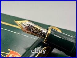 1996 Pelikan M800 Golf Limited Edition Fountain Pen F 18k New In Box 1996 Pelikan M800 Golf Limited Edition Fountain Pen F 18k New In Box