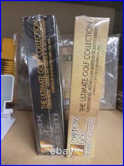 1997&98 Champions of Golf Masters sealed boxes! Gold & Black! TIGER WOODS