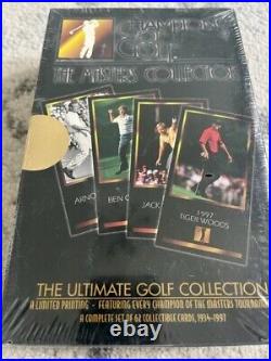 1997 Champions Of Golf The Masters Collection Sealed Box Tiger Woods Rc Ventures
