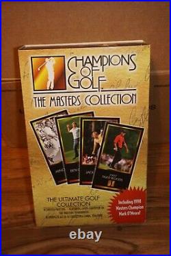 1997 Champions Of Golf The Masters Collection Sealed Box Tiger Woods Rookie Card