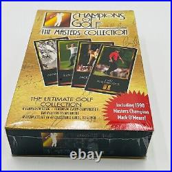 1997 Champions of Golf The Masters Collection. 1 Sealed Box, Tiger Woods rookie
