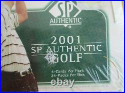2001 Tiger Woods Upper Deck Sp Authentic Factory Sealed Golf Cards-huge Sale Now