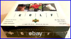 2001 UD UPPER DECK PREMIERE EDITION GOLF BRAND NEW SEALED HOBBY BOX Tiger Woods