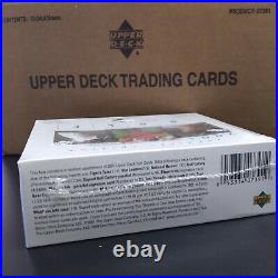 2001 UPPER DECK GOLF Factory Sealed Box from Sealed Case Tiger Woods RC Auto