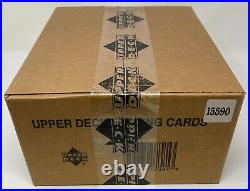 2001 Upper Deck Factory SEALED Golf Hobby Box CASE Tiger Woods Rookie Year PGA