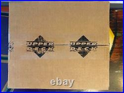 2001 Upper Deck Golf Factory Sealed 12 Box Case Tiger Woods Rookie