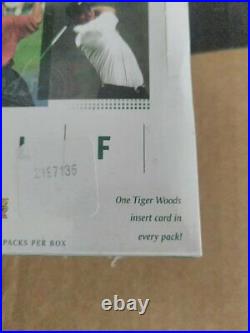 2001 Upper Deck Golf Factory Sealed Box Premiere Tiger Woods Rookie Hobby