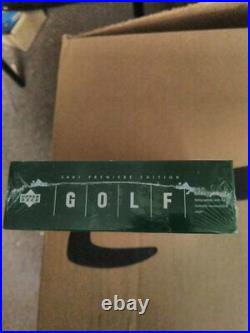 2001 Upper Deck Golf Factory Sealed Box Premiere Tiger Woods Rookie Hobby