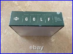 2001 Upper Deck Golf Factory Sealed HOBBY BOX POSSIBLE Tiger Woods Rookie, Etc