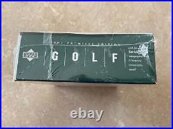 2001 Upper Deck Golf Factory Sealed HOBBY BOX POSSIBLE Tiger Woods Rookie, Etc