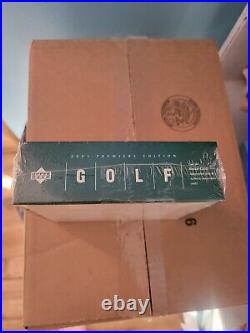 2001 Upper Deck Golf Factory-Sealed Hobby Box (24 Packs) Possible Tiger Woods