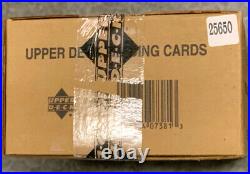 2001 Upper Deck Golf Hobby 12 Box Case Factory Sealed Tiger Woods