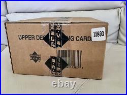 2001 Upper Deck Golf Hobby Case FACTORY SEALED! (12)BOX CASE Tiger Woods PSA 10