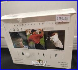 2001 Upper Deck Golf Premier Edition Sealed Box (24 packs)