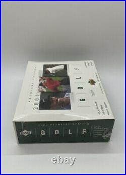 2001 Upper Deck Golf Premiere Edition Factory Sealed Hobby Box! 120 Cards Total