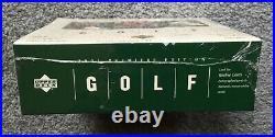 2001 Upper Deck Golf Premiere Edition Sealed Hobby Box Gem Mint Tiger Woods RC