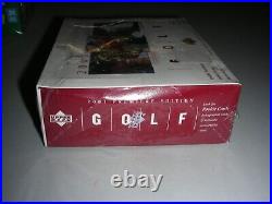 2001 Upper Deck Golf Premiere Red Box Tiger Woods Rookie Sealed