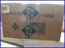 2001 Upper Deck Golf Unopened Box with 24 packs from a Sealed Case