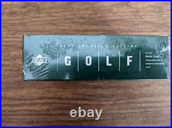 2001 Upper Deck Hobby Green Golf Box Fresh From Case Tiger Woods
