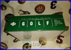 2001 Upper Deck Hobby Green Premiere Edition Golf Sealed Factory Box