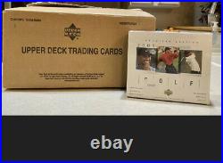 2001 Upper Deck Pga Golf Factory Sealed Hobby Box Tiger Woods Rookie Year Hunt