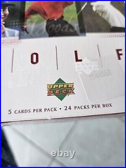 2001 Upper Deck Premiere Edition Factory Sealed Tiger Woods Rookie Cards 2001 Upper Deck Premiere Edition Factory Sealed Tiger Woods Rookie Cards