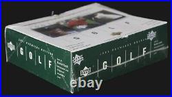 2001 Upper Deck Premiere Edition Golf FACTORY SEALED Box Tiger Woods Rookie 24/5 2001 Upper Deck Premiere Edition Golf FACTORY SEALED Box Tiger Woods Rookie 24/5
