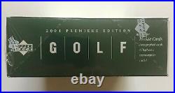 2001 Upper Deck Premiere Edition Golf Factory Sealed GREEN Hobby Box Tiger Woods