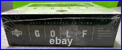 2001 Upper Deck Premiere Edition Golf Hobby Box (Green) 24 Packs Sealed