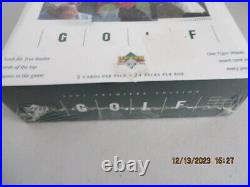 2001 Upper Deck Premiere Edition Golf Sealed Box
