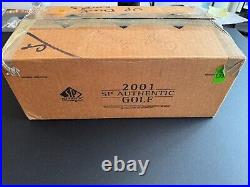 2001 Upper Deck SP Authentic Golf Hobby Box Sealed, Tiger Woods RC