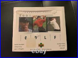 2001 Upper Deck Sealed Golf Hobby Box