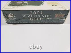 2001 Upper Deck Sp Authentic Golf Factory Sealed Box