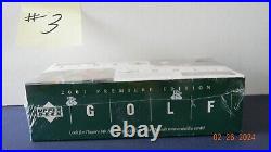 2001 upper deck golf rack pack box withSP preview cards (#3) 2001 upper deck golf rack pack box withSP preview cards (#3)