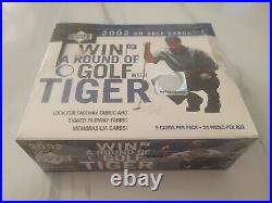 2002 Upper Deck Golf Box Factory Sealed Unopened Tiger Woods 2002 Upper Deck Golf Box Factory Sealed Unopened Tiger Woods