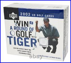 2002 Upper Deck Golf Green Grass Edition Factory Sealed Box (Mickelson RC)