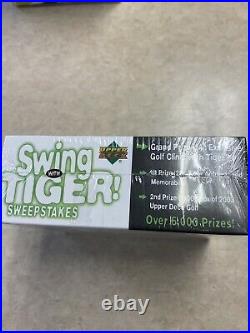 2003 UD Upper Deck PGA golf sealed box 24 packs RARE! Tiger Woods auto