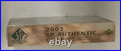 2003 Upper Deck SP Authentic Golf Factory Sealed Hobby Box HTF